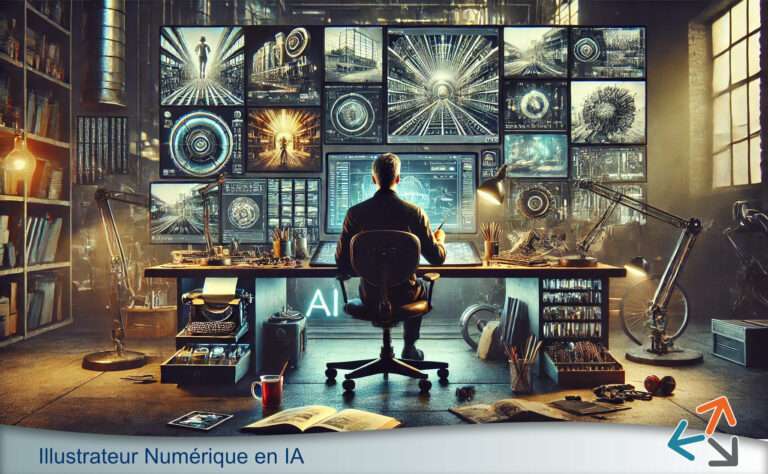 illustrateur numérique IA