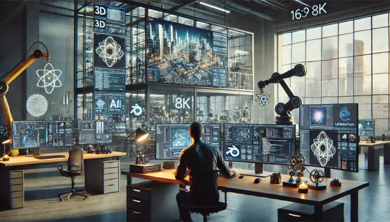 Généraliste 3D IA & Automation