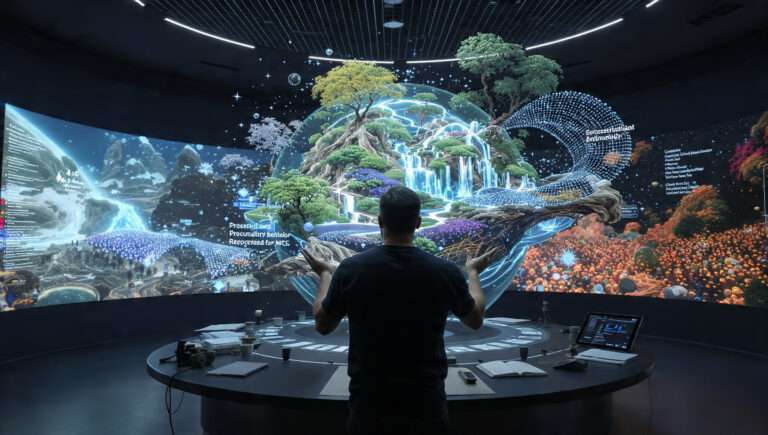 Animateur procédural IA