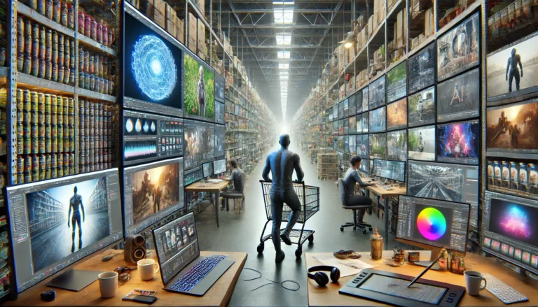 Motion designer assiste par L’IA