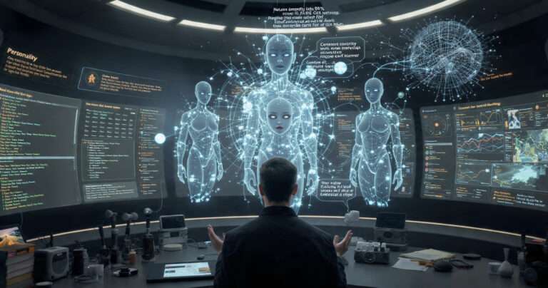 #Créateur d’Avatars IA & NPC autonomes