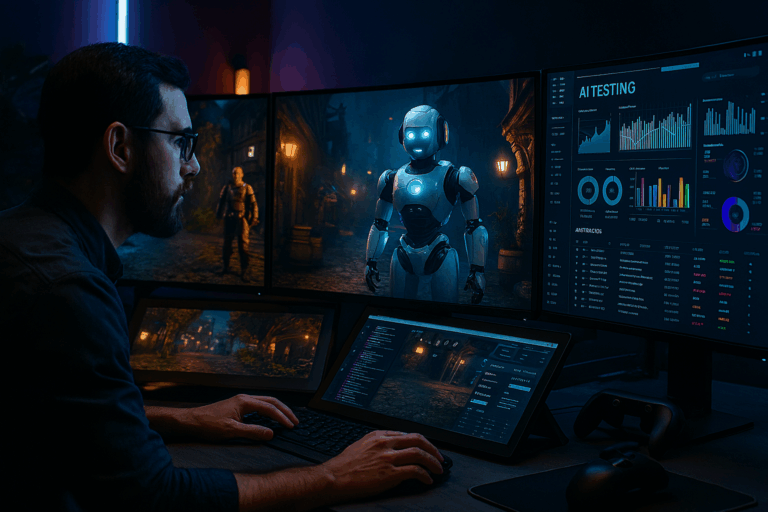 #Testeur de Jeux Automatisé par IA